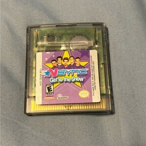 Nintendo Gameboy NSYNC Get to the Show